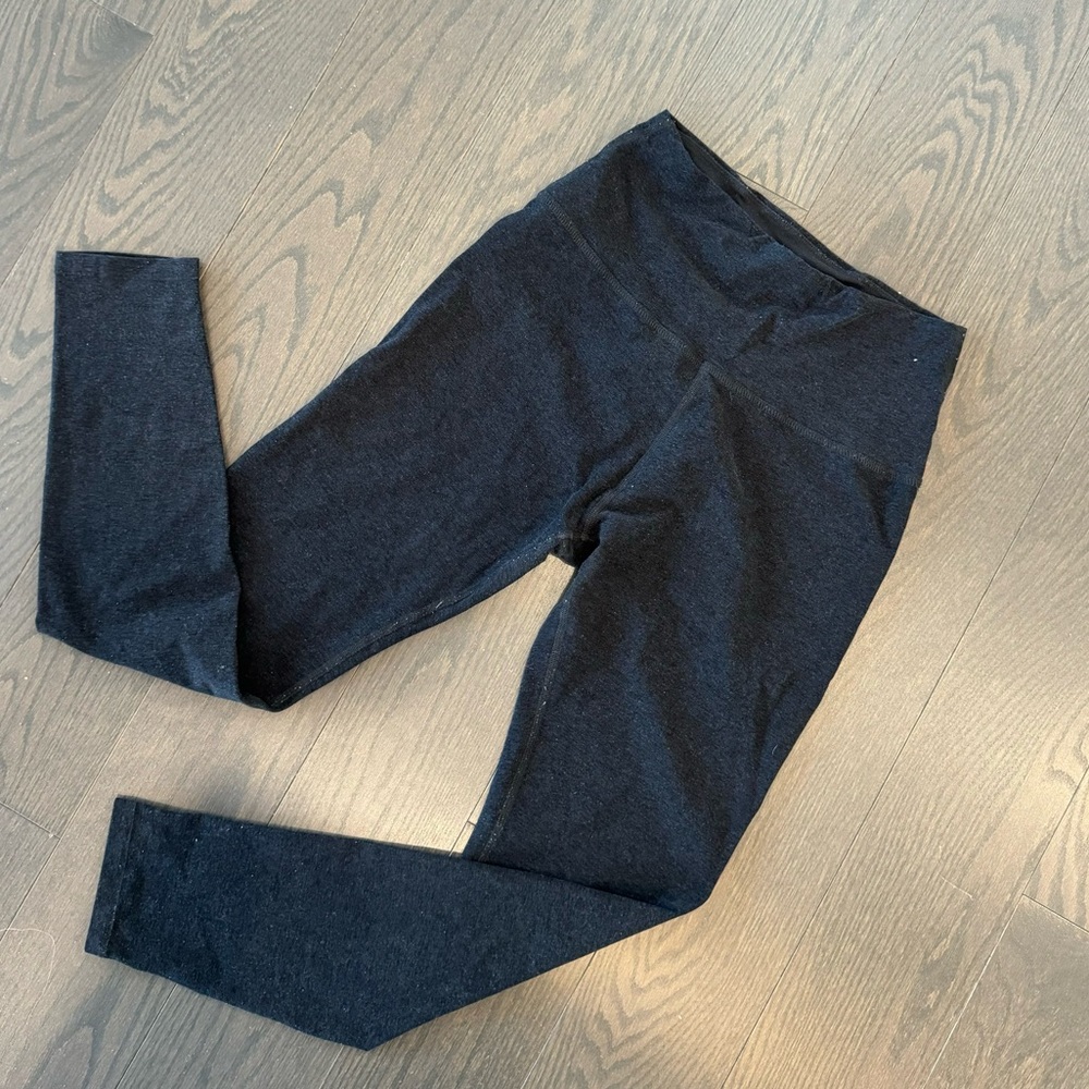 beyond yoga black spacedye leggings